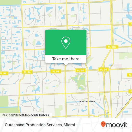 Outaahand Production Services map