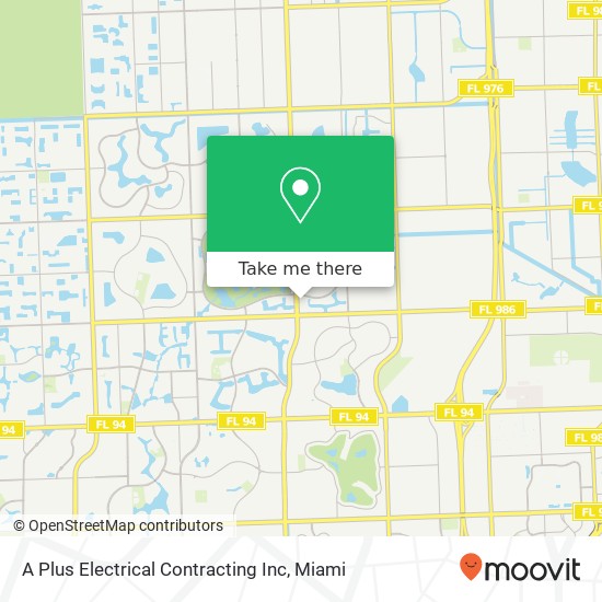 Mapa de A Plus Electrical Contracting Inc