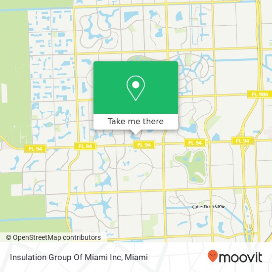 Mapa de Insulation Group Of Miami Inc