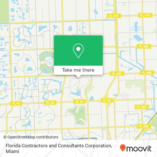 Florida Contractors and Consultants Corporation map