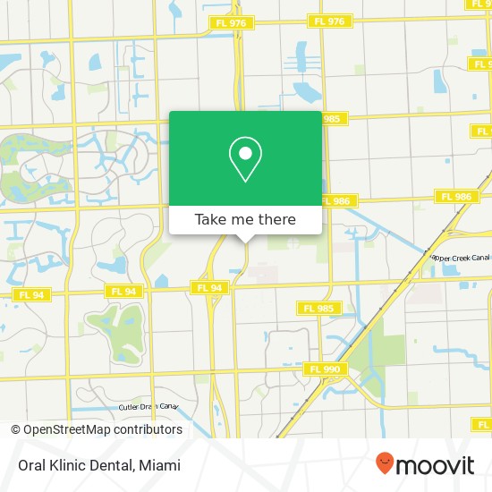 Oral Klinic Dental map