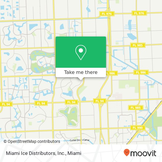 Mapa de Miami Ice Distributors, Inc.