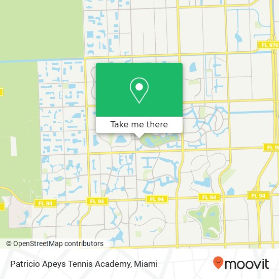 Mapa de Patricio Apeys Tennis Academy