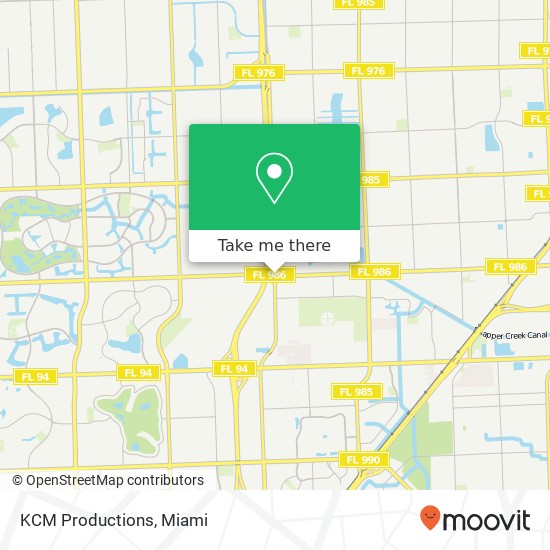 Mapa de KCM Productions