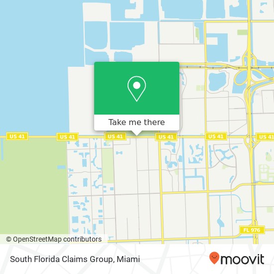 Mapa de South Florida Claims Group