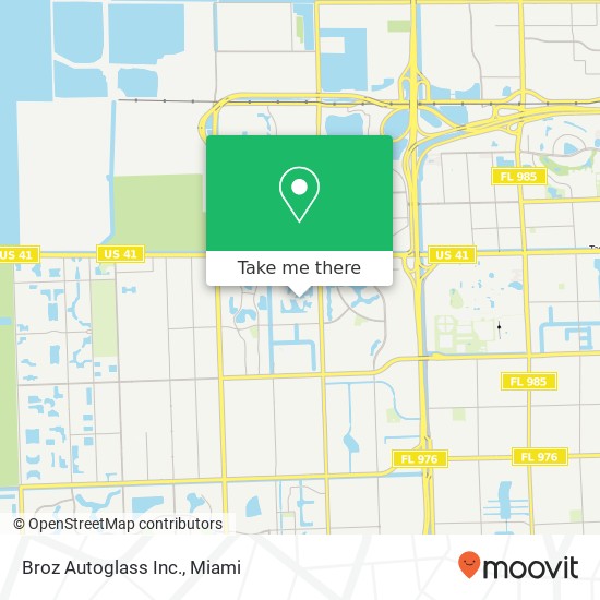 Broz Autoglass Inc. map