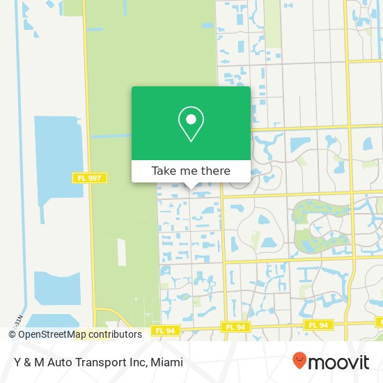 Y & M Auto Transport Inc map