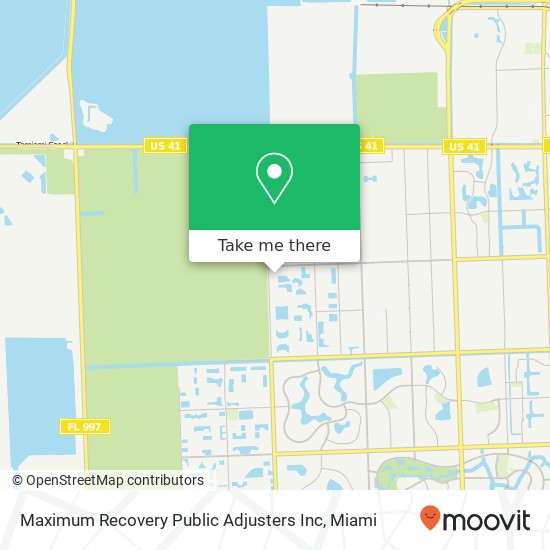 Maximum Recovery Public Adjusters Inc map