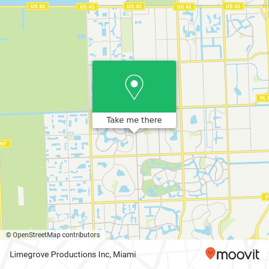 Limegrove Productions Inc map