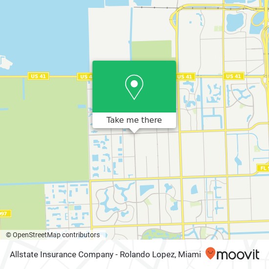 Mapa de Allstate Insurance Company - Rolando Lopez