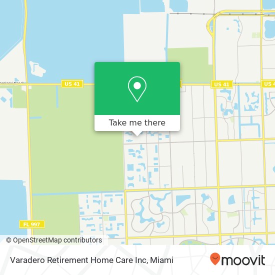 Varadero Retirement Home Care Inc map