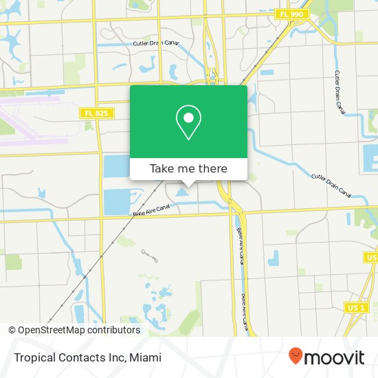 Mapa de Tropical Contacts Inc