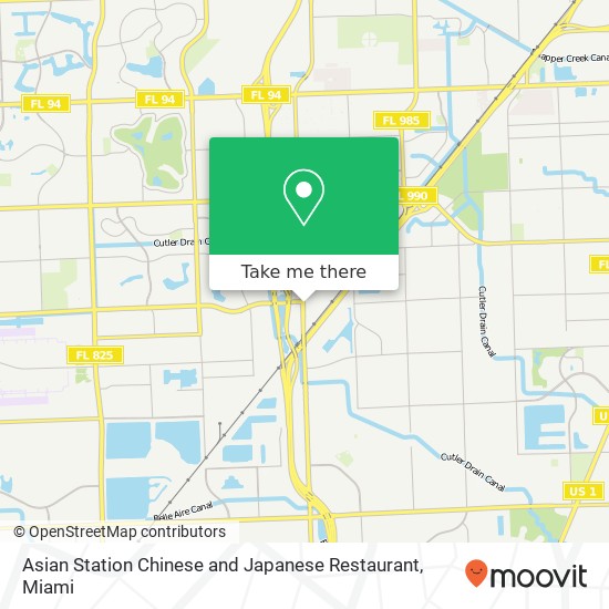 Asian Station Chinese and Japanese Restaurant map