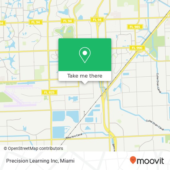 Precision Learning Inc map