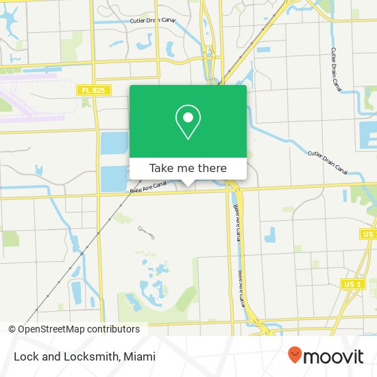 Lock and Locksmith map