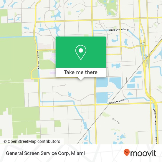 General Screen Service Corp map