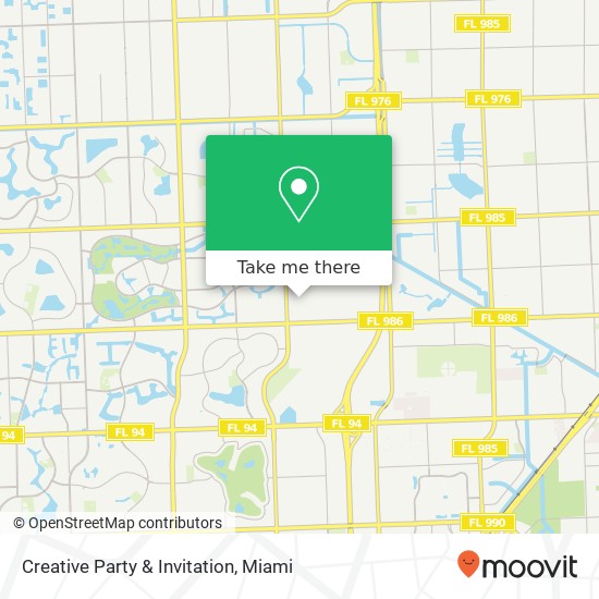 Mapa de Creative Party & Invitation