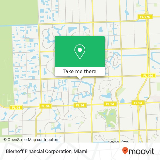 Bierhoff Financial Corporation map