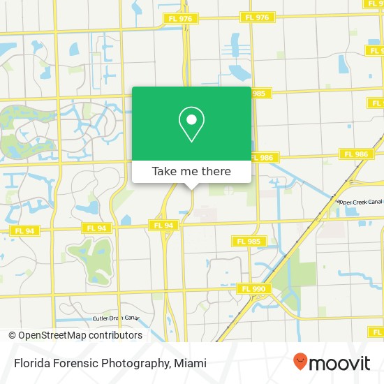 Mapa de Florida Forensic Photography