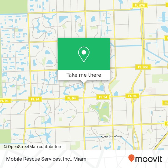 Mobile Rescue Services, Inc. map