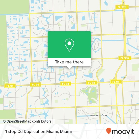 1stop Cd Duplication Miami map