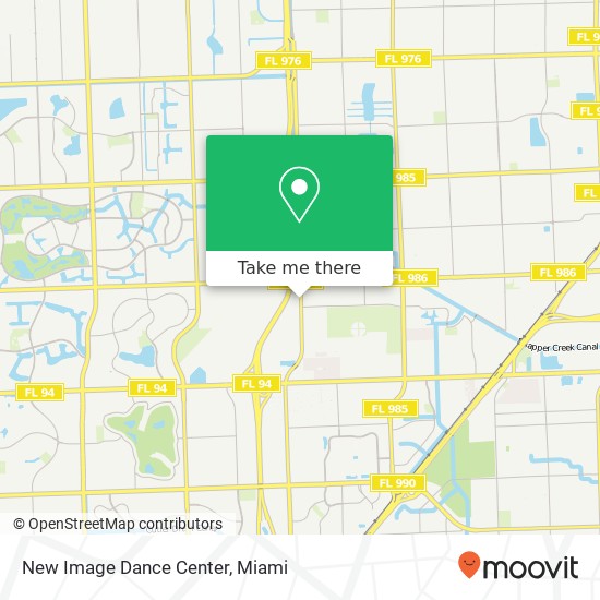 New Image Dance Center map