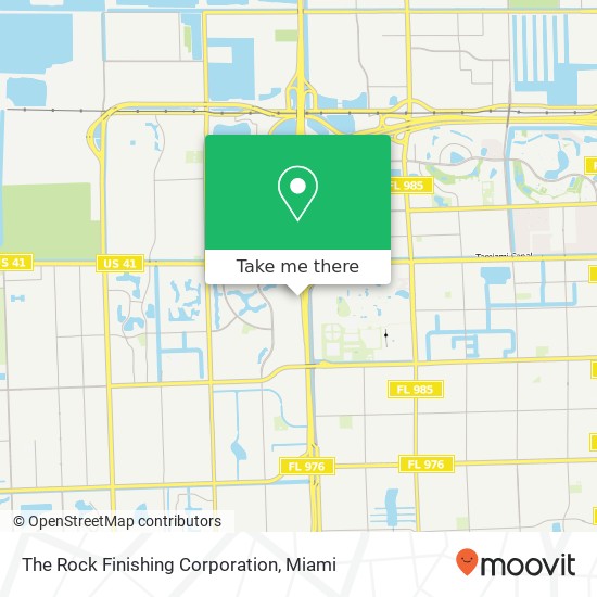 Mapa de The Rock Finishing Corporation