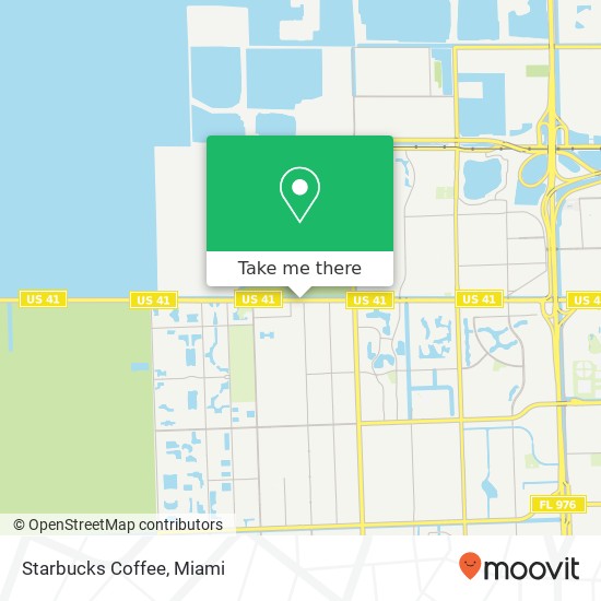 Starbucks Coffee map