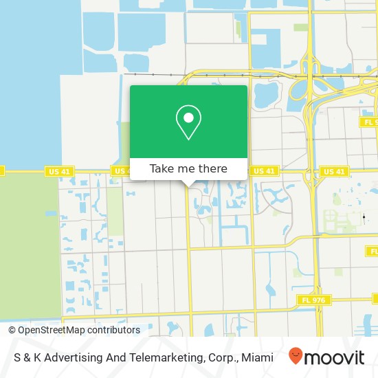 Mapa de S & K Advertising And Telemarketing, Corp.