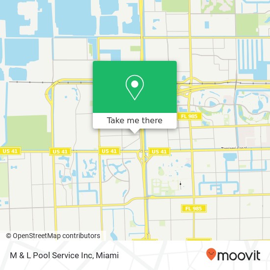 M & L Pool Service Inc map