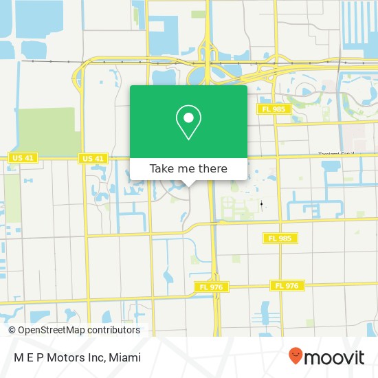 M E P Motors Inc map