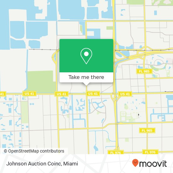Johnson Auction Coinc map