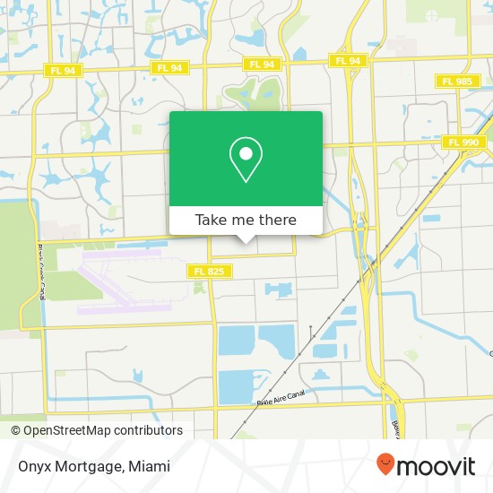 Mapa de Onyx Mortgage