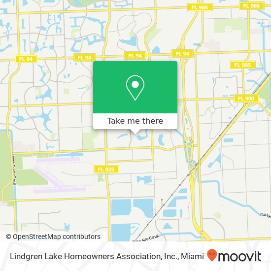 Lindgren Lake Homeowners Association, Inc. map