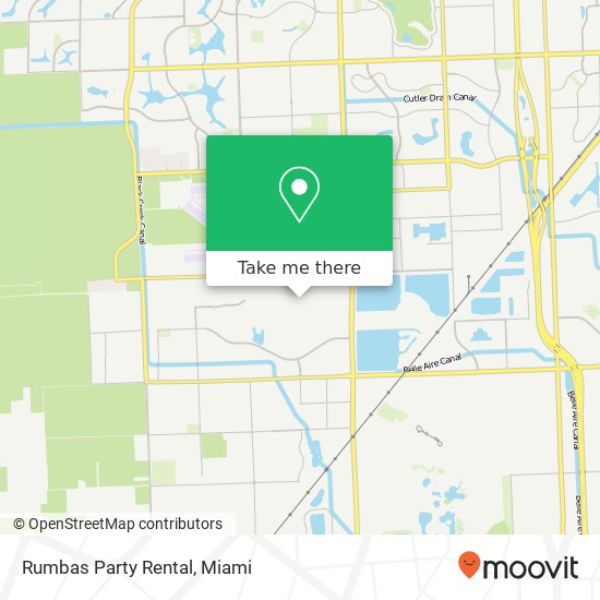 Rumbas Party Rental map