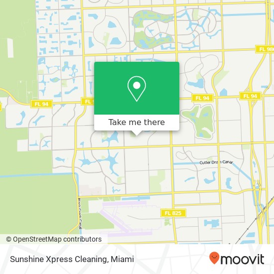 Sunshine Xpress Cleaning map