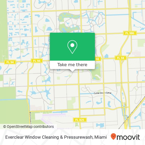 Everclear Window Cleaning & Pressurewash map