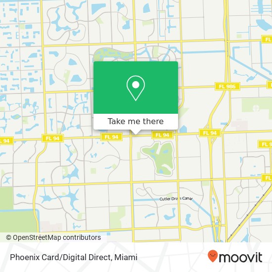 Phoenix Card/Digital Direct map