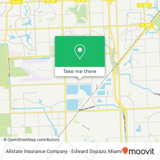Allstate Insurance Company - Edward Dopazo map