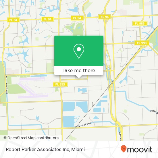 Robert Parker Associates Inc map