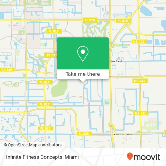 Mapa de Infinite Fitness Concepts