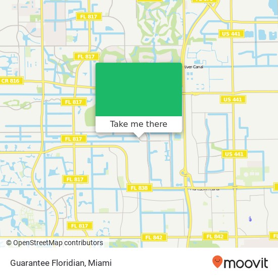 Guarantee Floridian map