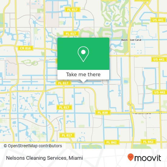 Nelsons Cleaning Services map