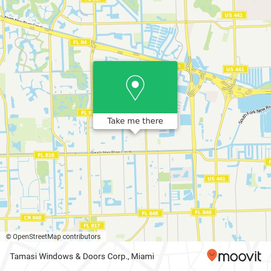 Tamasi Windows & Doors Corp. map