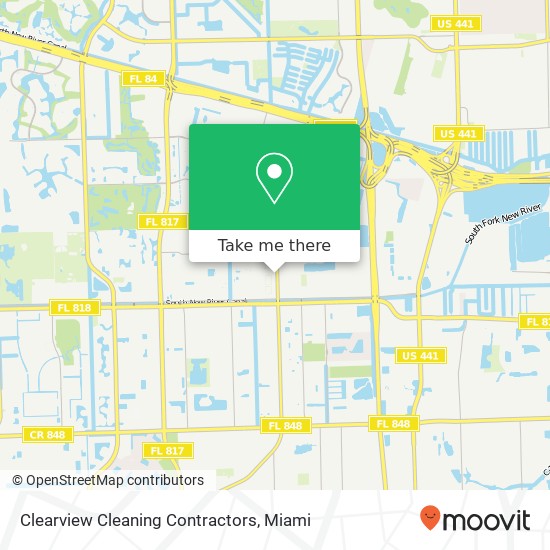 Clearview Cleaning Contractors map