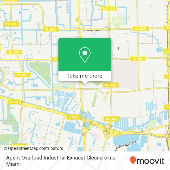 Agent Overload Industrial Exhaust Cleaners Inc map