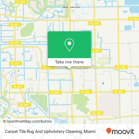 Mapa de Carpet Tile Rug And Upholstery Cleaning