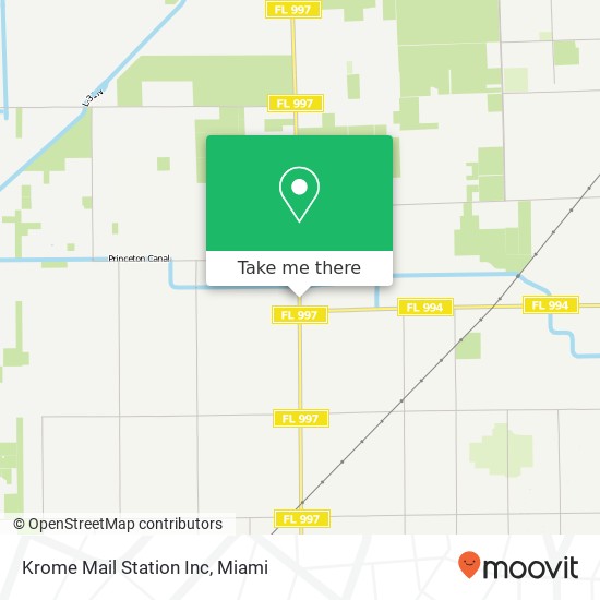 Mapa de Krome Mail Station Inc