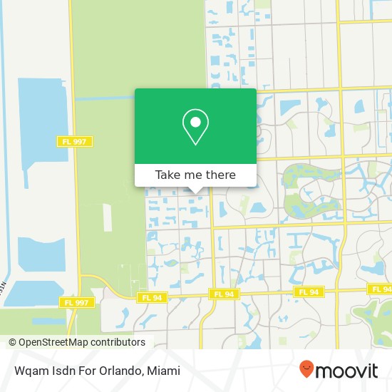 Mapa de Wqam Isdn For Orlando