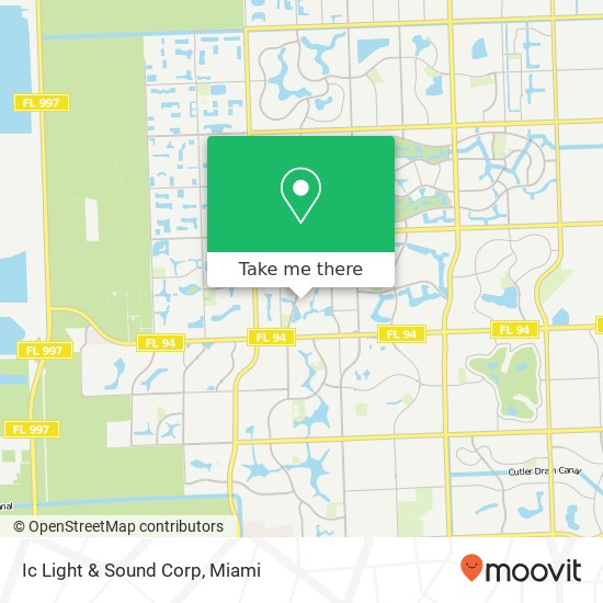 Ic Light & Sound Corp map